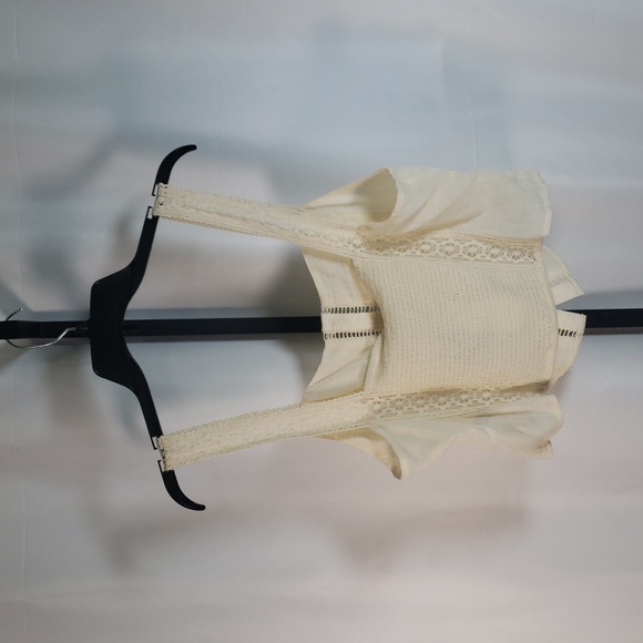 Bila77 Cream Milkmaid‎ Lace Corset Top SZ M - NWT - Picture 2 of 7